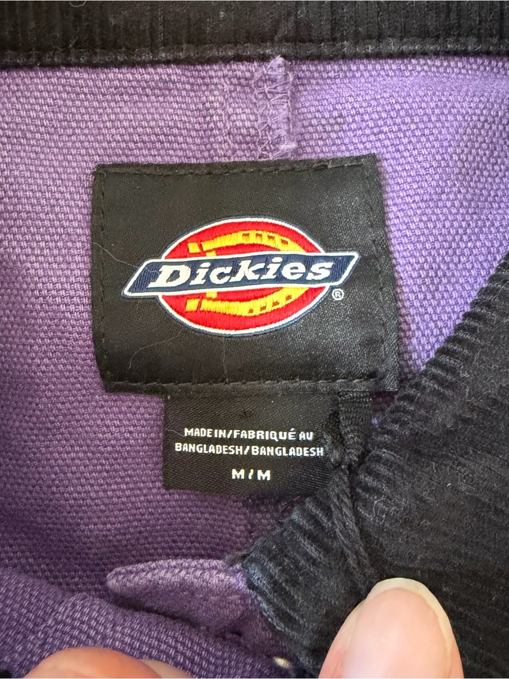 Dickies Purple utility chore canvas jacket sz M NWT - Picture 6 of 8